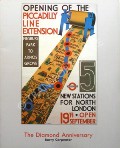 Piccadilly Line Extension - The Diamond Anniversary by CARPENTER, Barry
